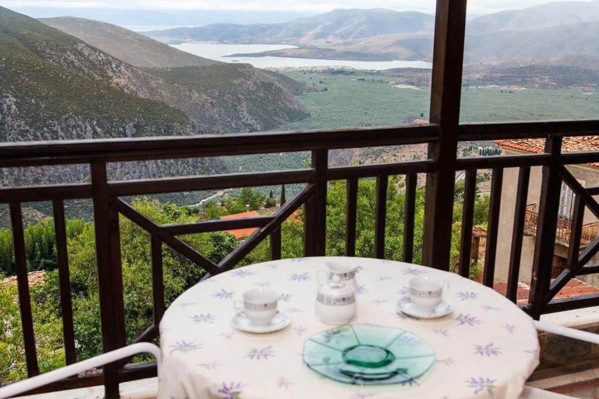 Apollon Stone Villa In Delphi With Breathtaking Views Kültér fotó
